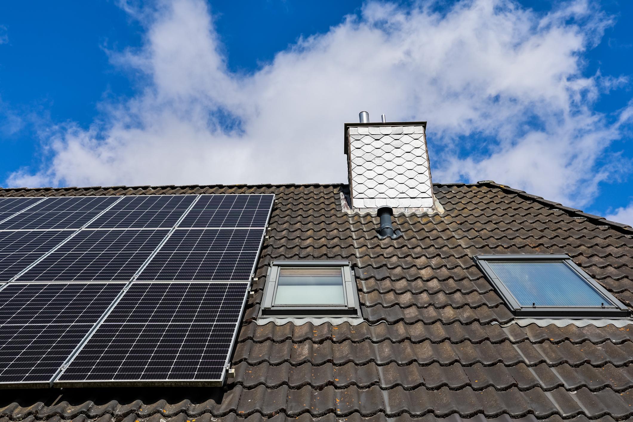 PV auf Steildach